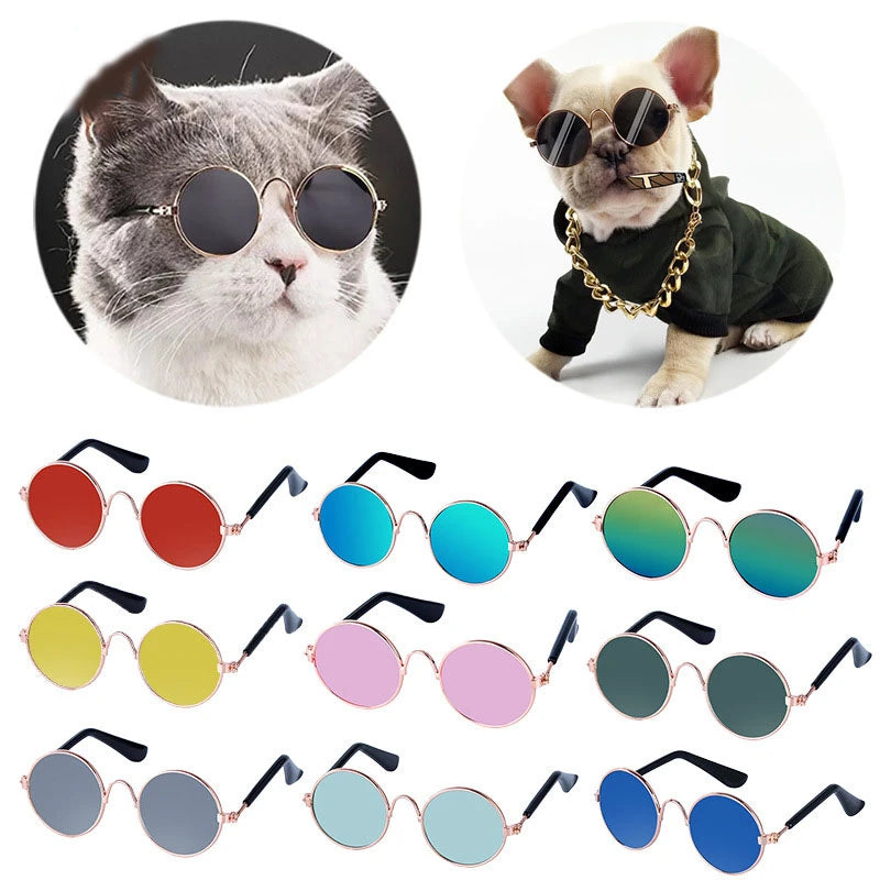 Óculos de Sol Adoráveis para Cães e Gatos